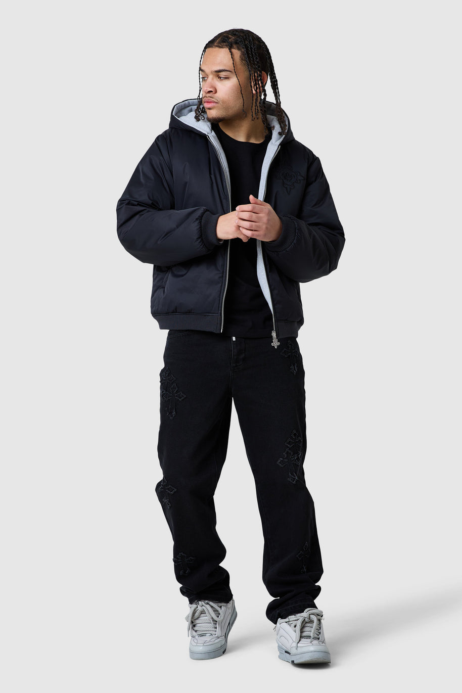 Icon Reversible Jacket - Black