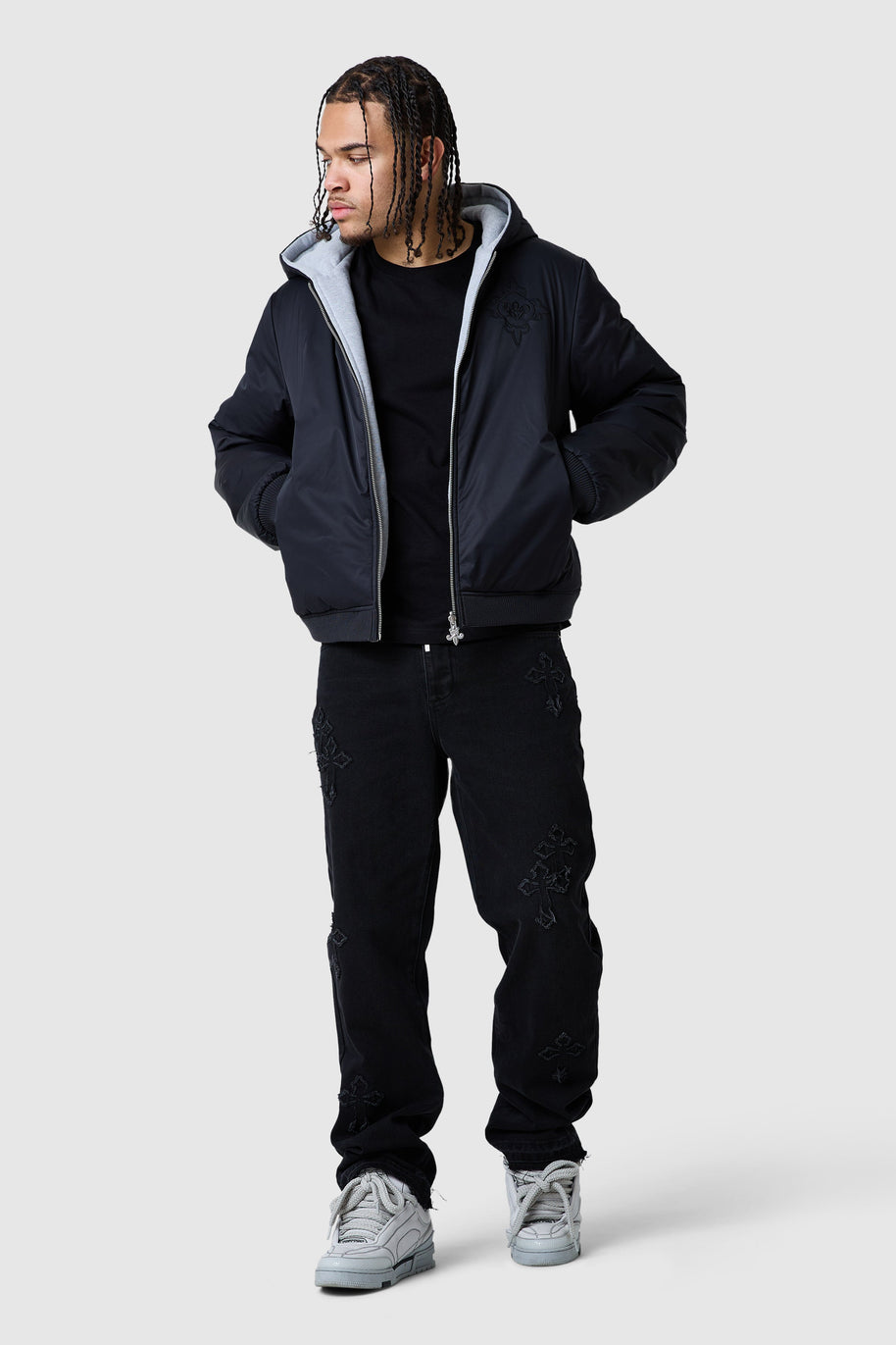 Icon Reversible Jacket - Black