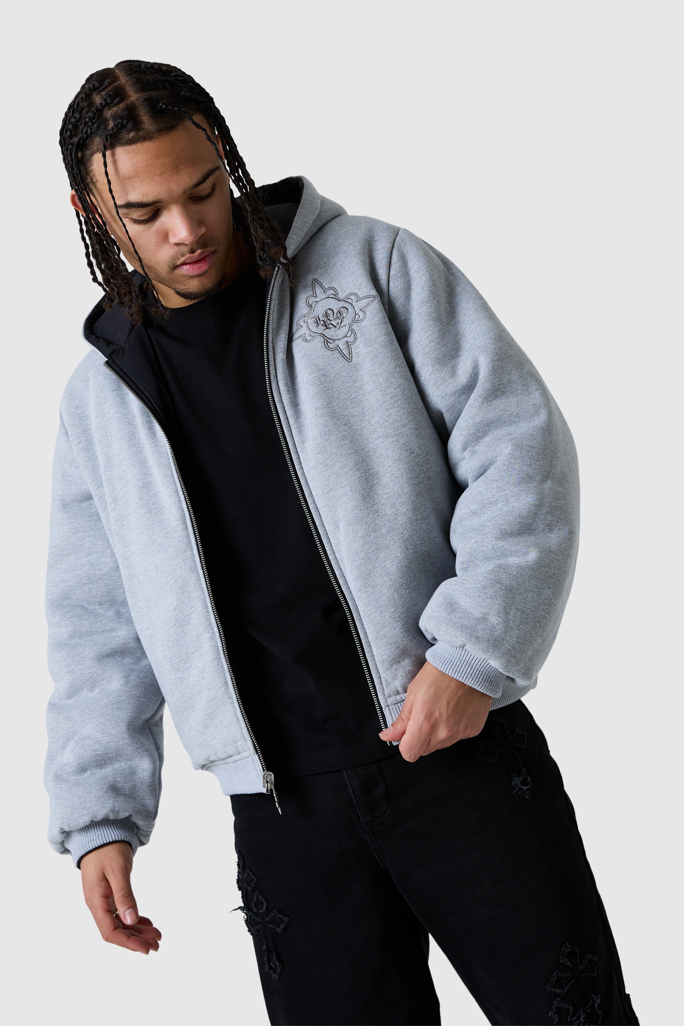 Icon Reversible Jacket - Black