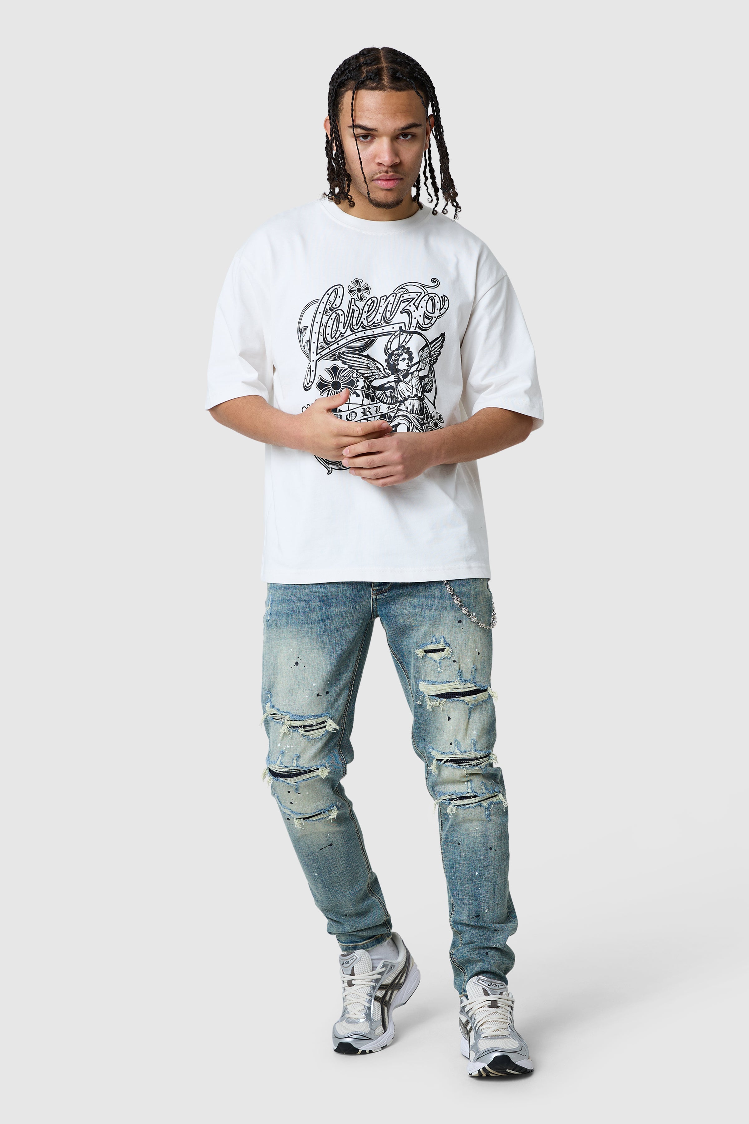 Dillon Slim Jean - Faded Indigo