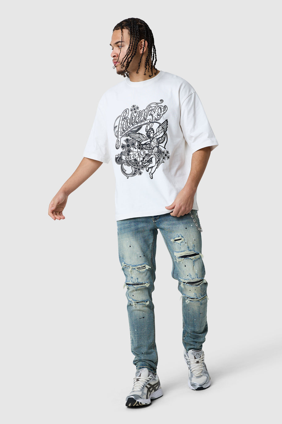 Dillon Slim Jean - Faded Indigo