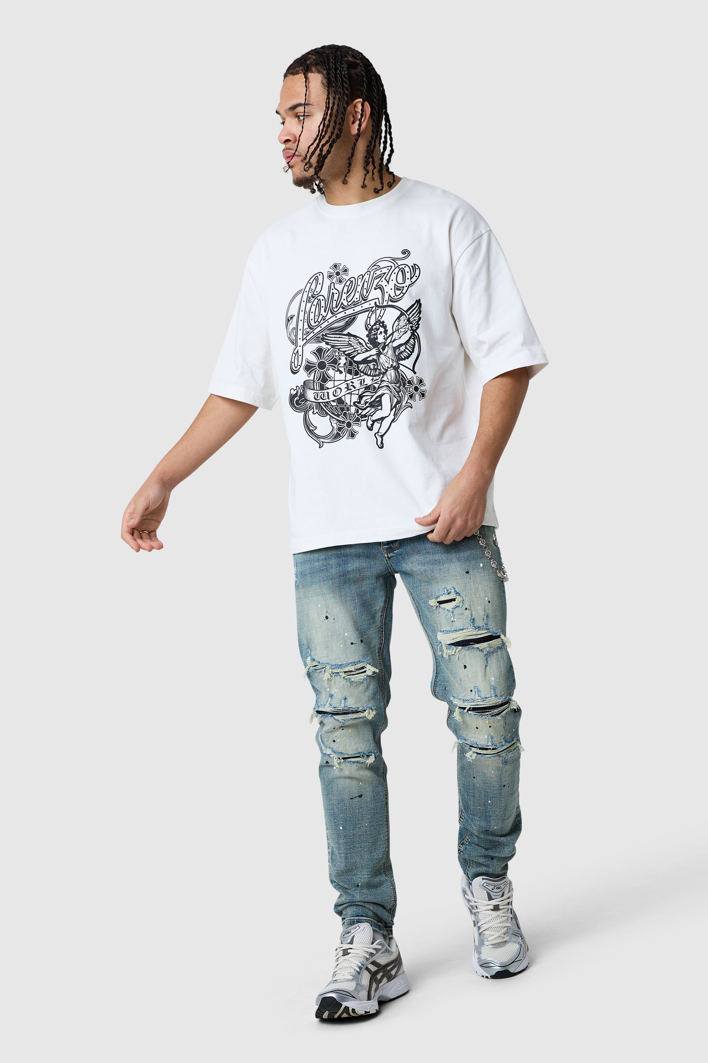 Dillon Slim Jean - Faded Indigo