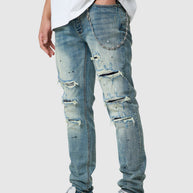 Dillon Slim Jean - Faded Indigo
