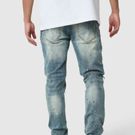 Dillon Slim Jean - Faded Indigo