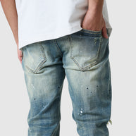 Dillon Slim Jean - Faded Indigo