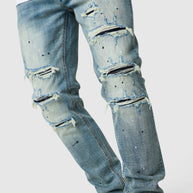 Dillon Slim Jean - Faded Indigo