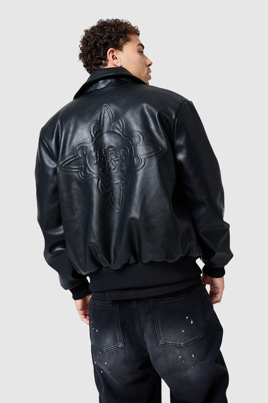Icon Pu Jacket - Black