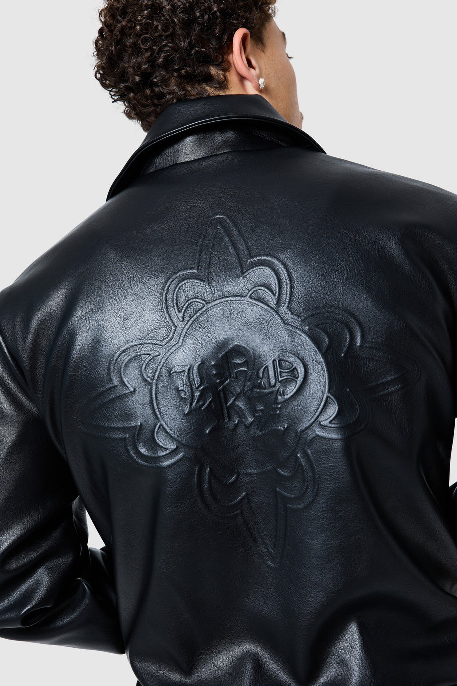 Icon Pu Jacket - Black