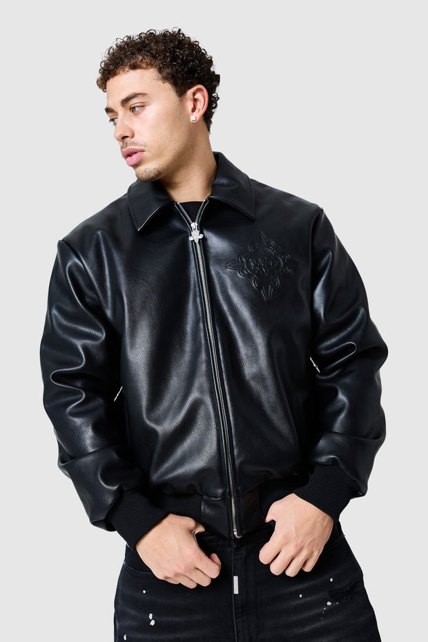 Icon Pu Jacket - Black