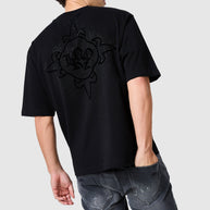 Icon Diamante Tee - Black