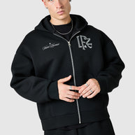 Origin Boxy Scuba Hood Tracksuit - Black
