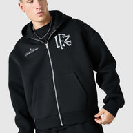 Origin Boxy Scuba Hood Tracksuit - Black