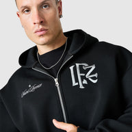 Origin Boxy Scuba Hood Tracksuit - Black