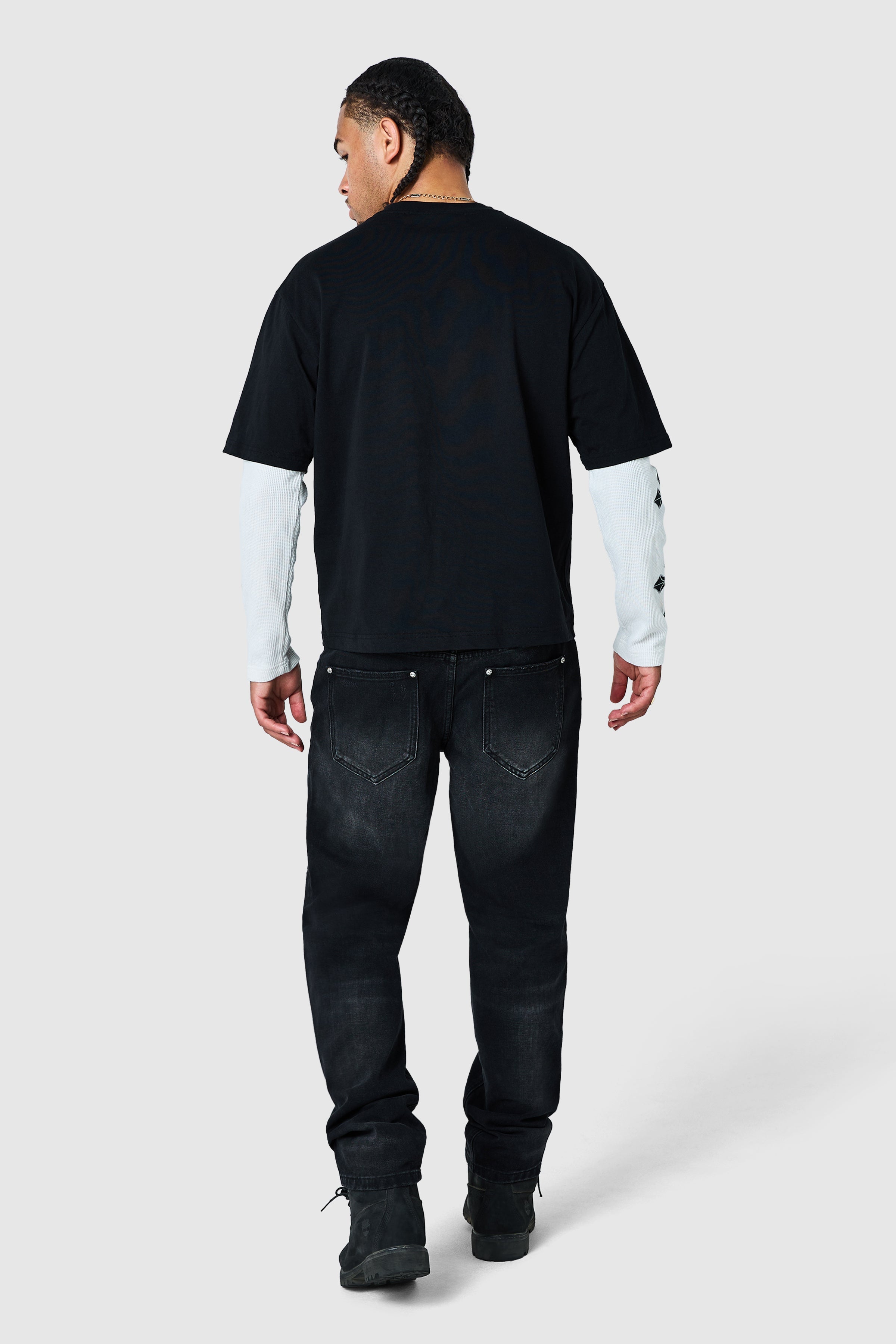 Atlas Long Sleeve Tee - Black