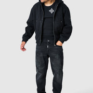 Icon Patch Jacket - Black