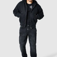 Icon Patch Jacket - Black