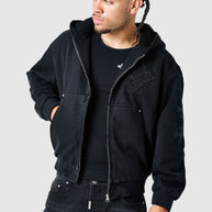 Icon Patch Jacket - Black