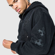 Icon Patch Jacket - Black