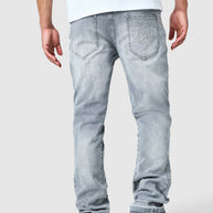 Icon Patch Flare Jean - Light Grey