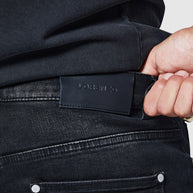 Stacked Jean - Black Stone Wash