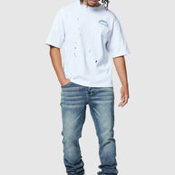Stacked Jean - Vintage Blue