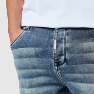 Stacked Jean - Vintage Blue
