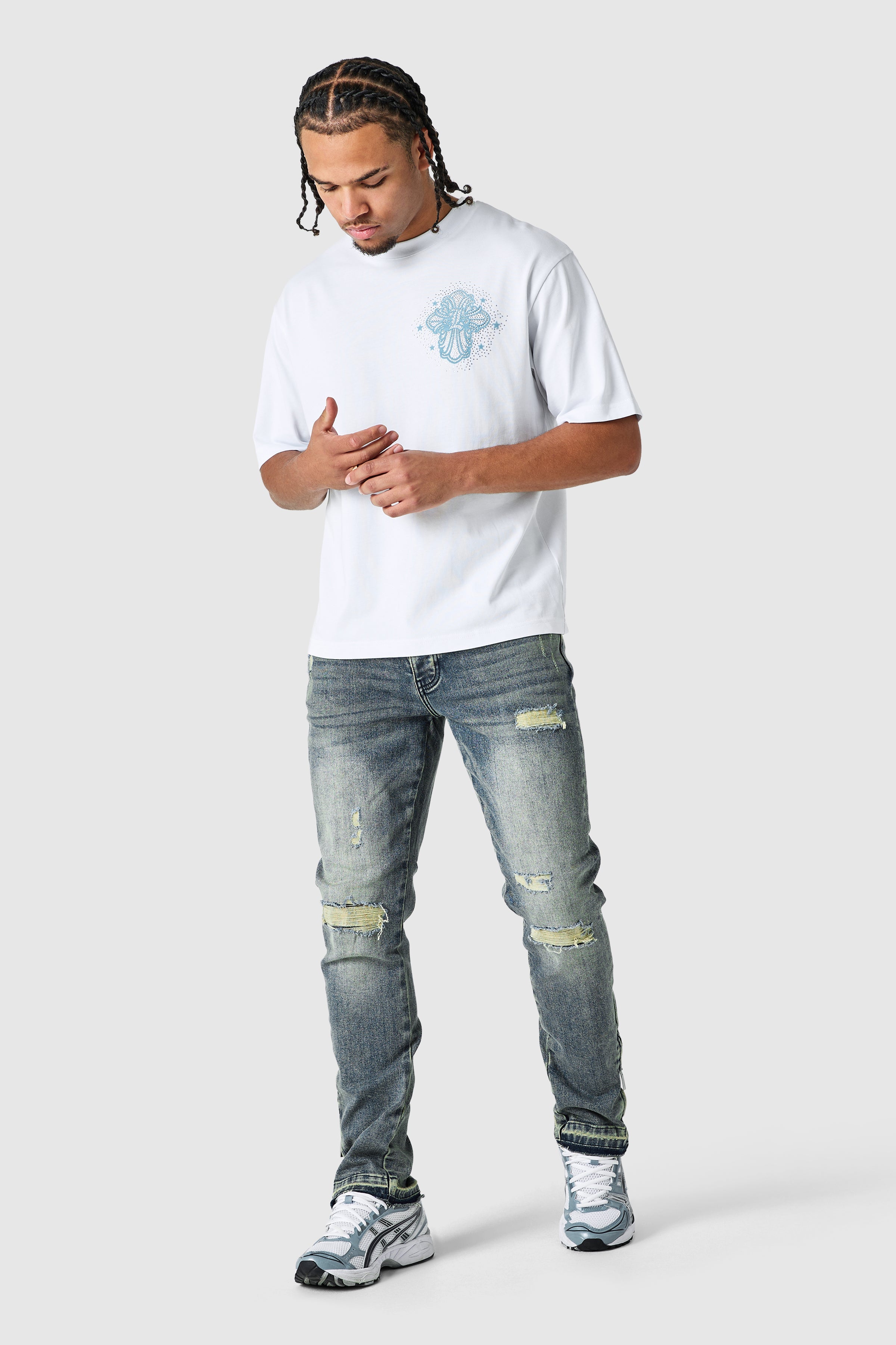 Enzo Slim Jean - Desert Blue