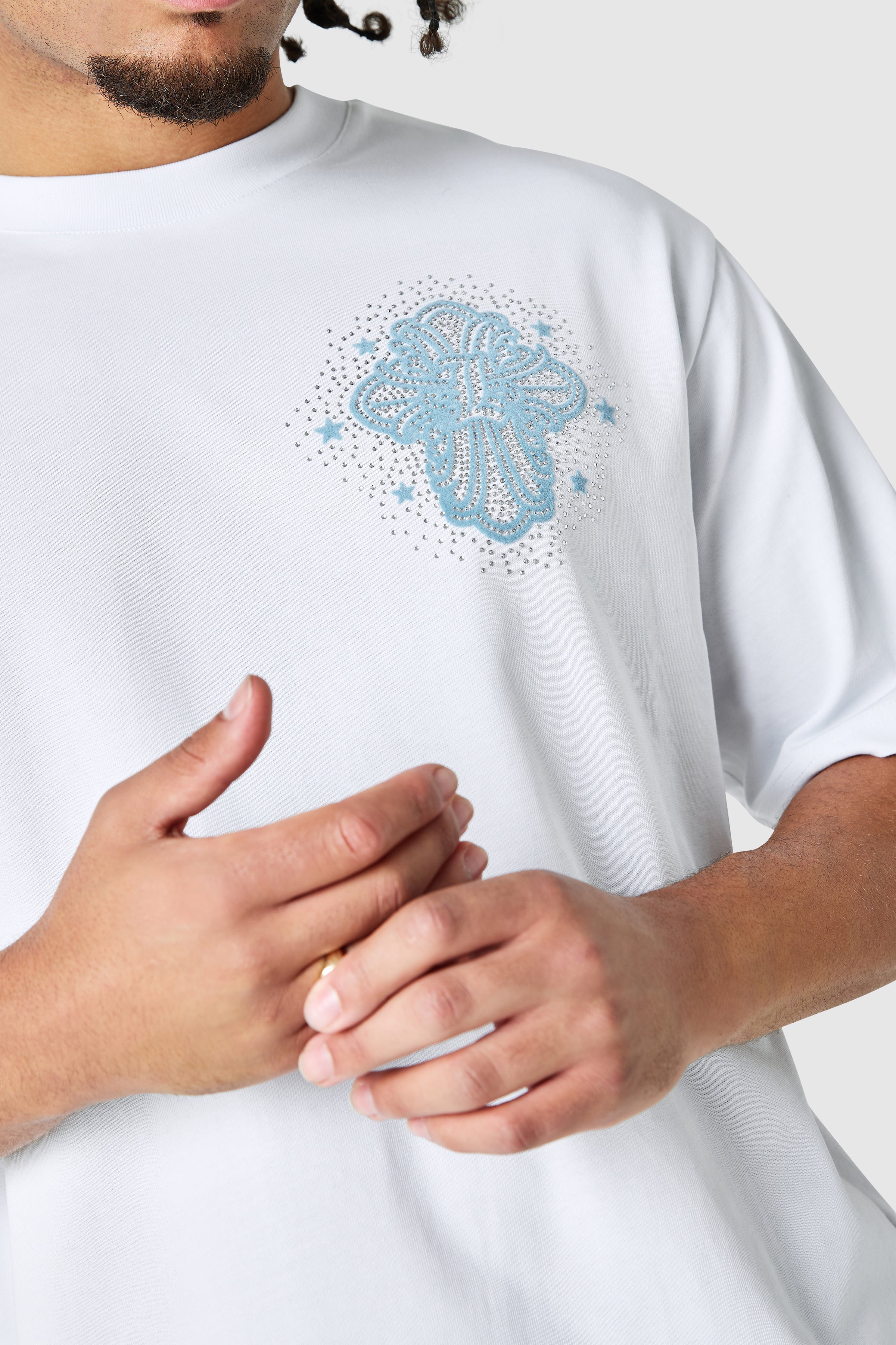Vinci Diamante Tee - White