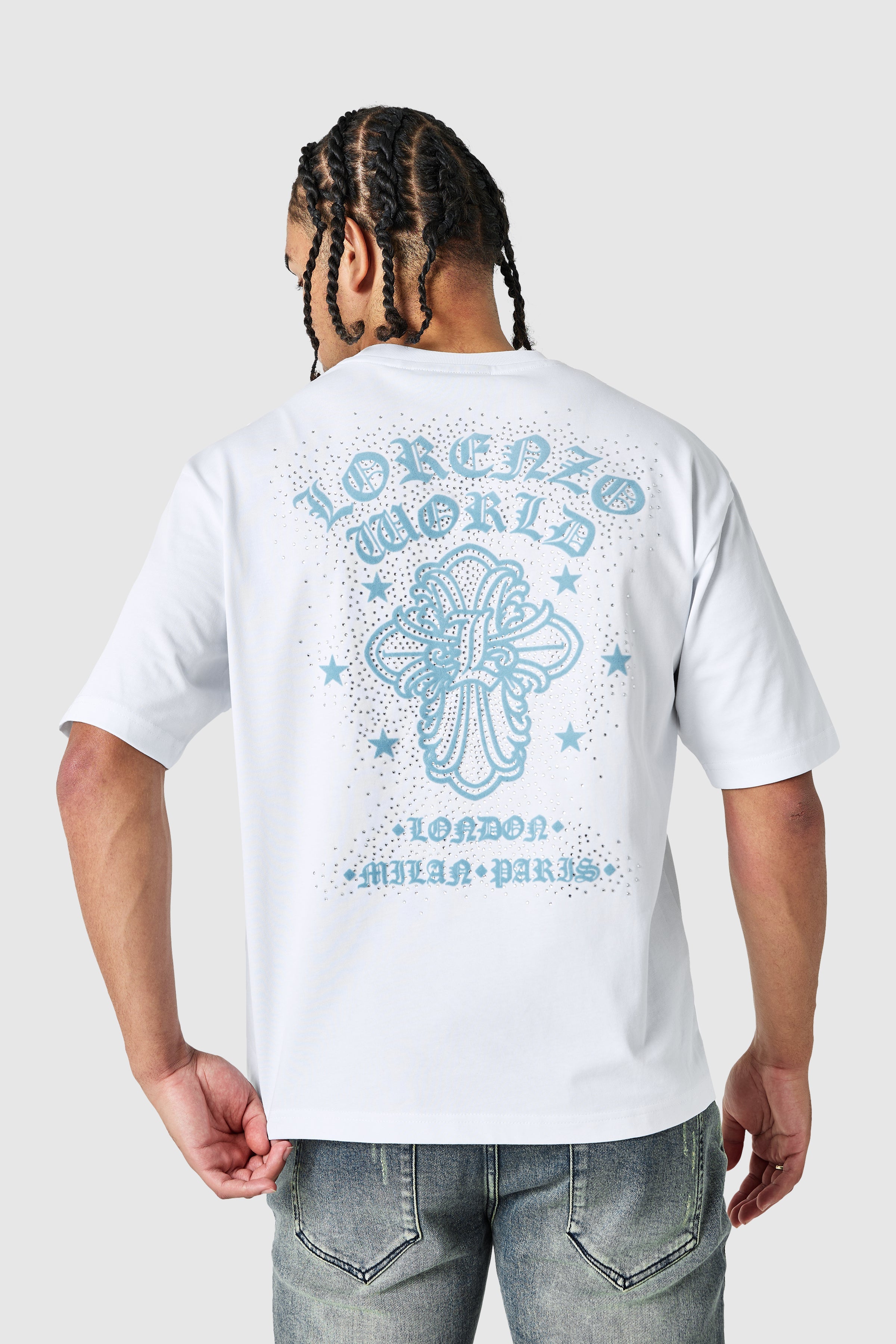 Vinci Diamante Tee - White