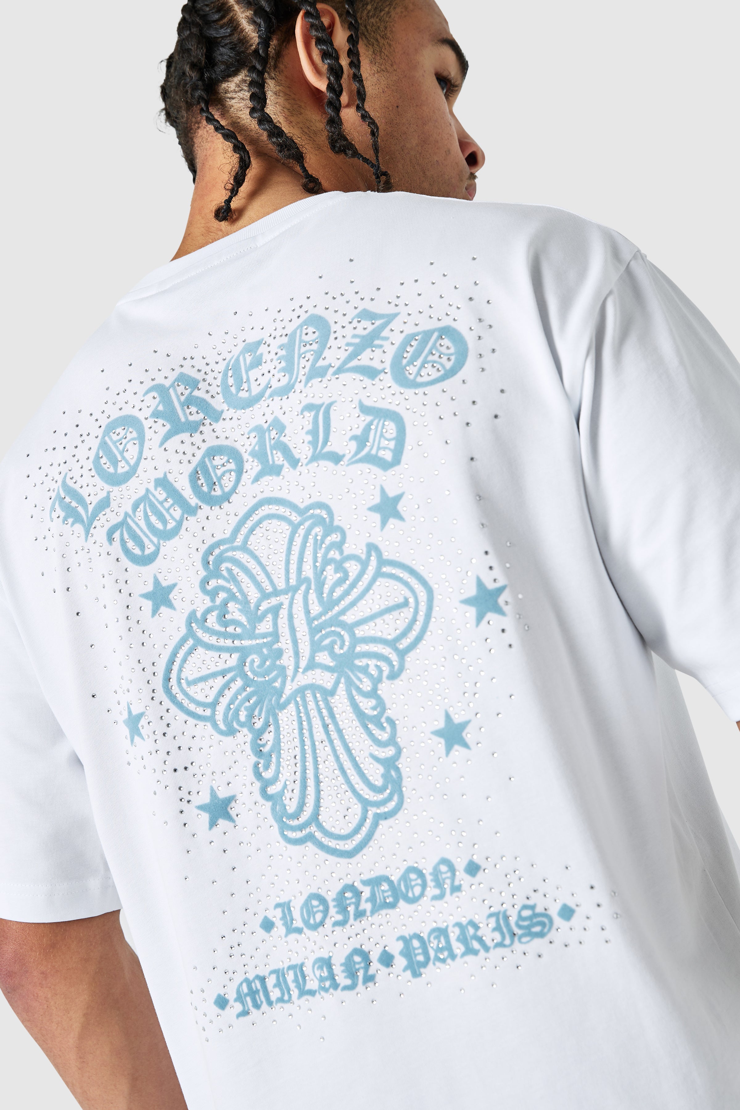 Vinci Diamante Tee - White