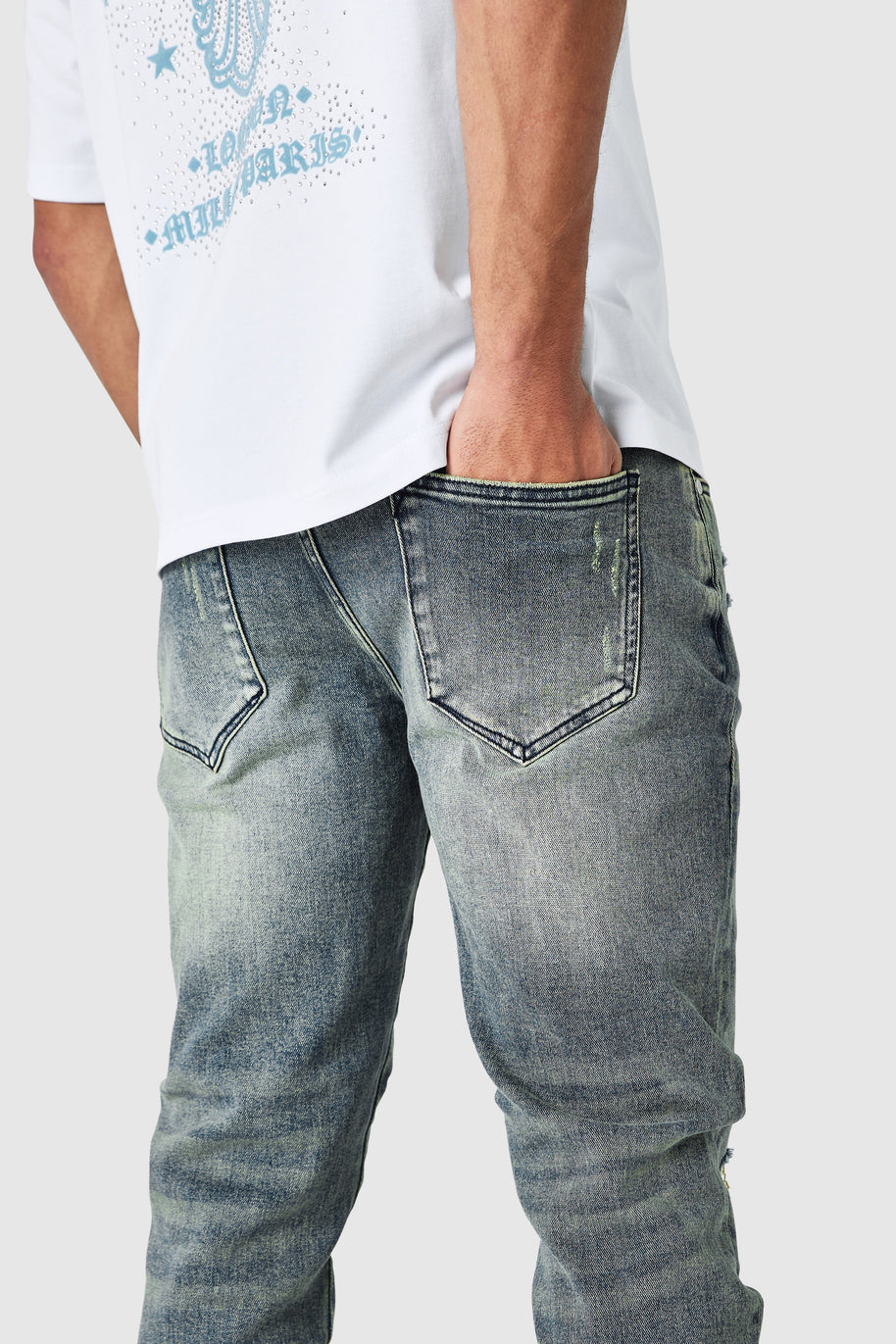 Enzo Slim Jean - Desert Blue