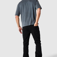 Deity Tee - Black Acid Wash