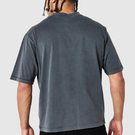 Deity Tee - Black Acid Wash