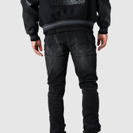 Ovie Slim Jean - Jet Black