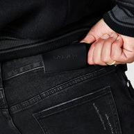 Ovie Slim Jean - Jet Black