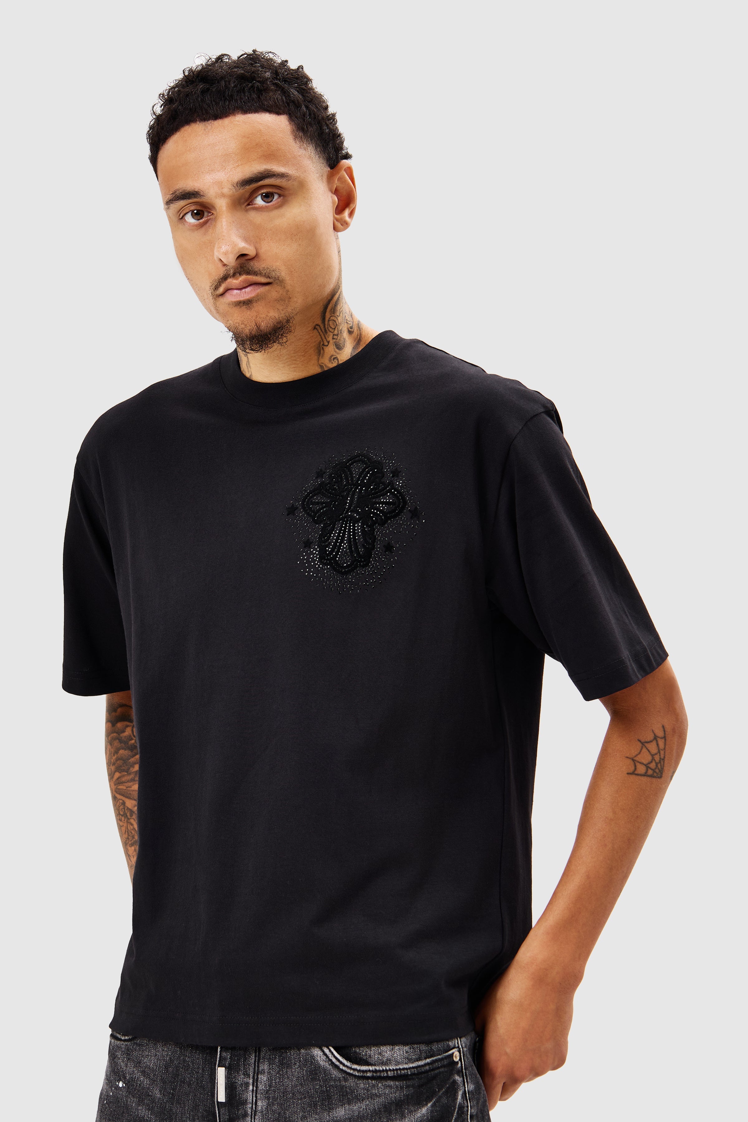 Vinci Diamante Tee - Black