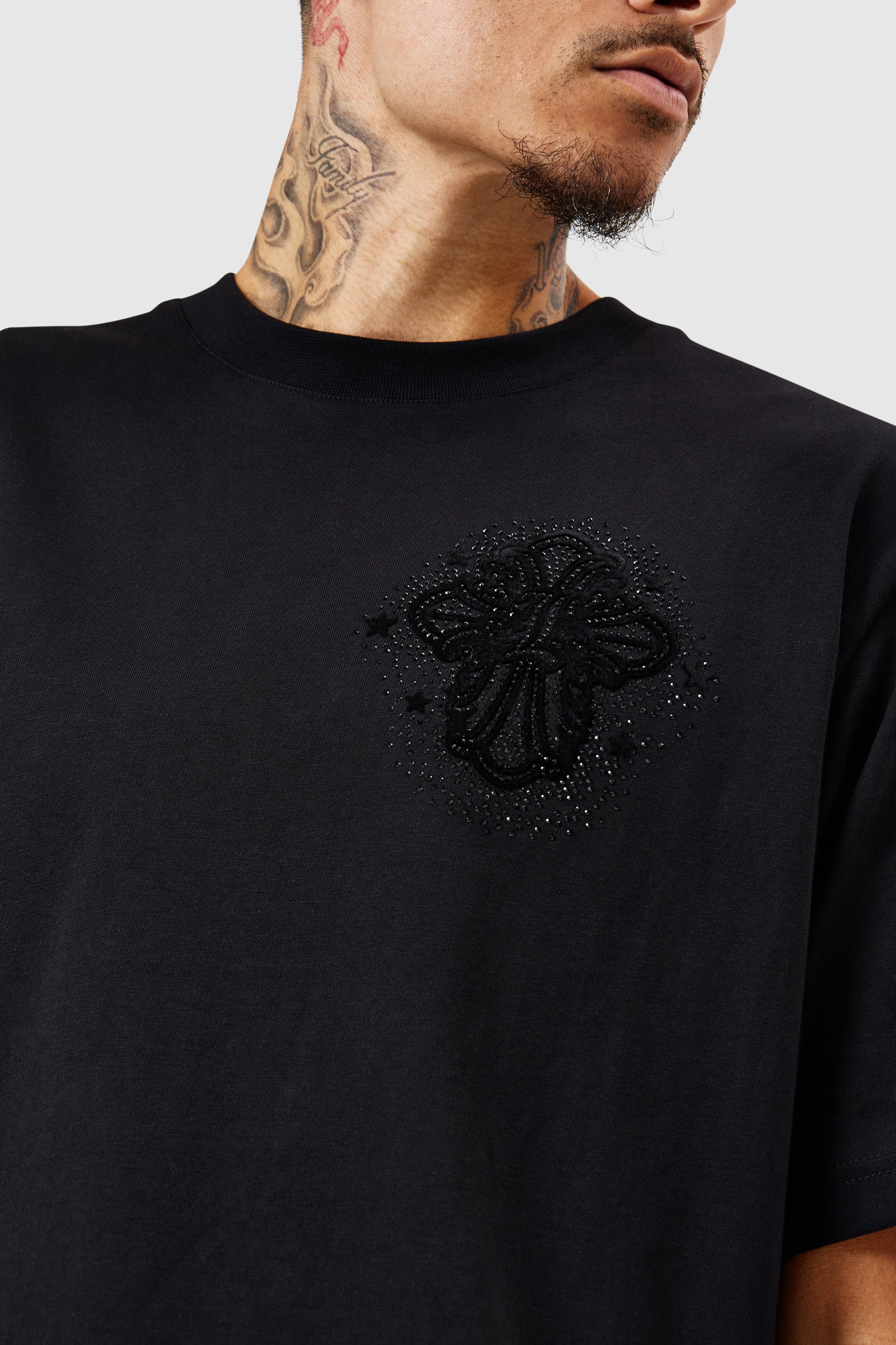 Vinci Diamante Tee - Black